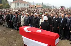 Bartın şehidini uğurladı