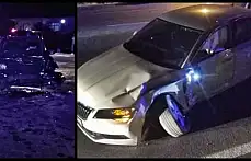 Bayramda yine kaza, 4 yaralı