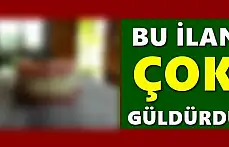 Böyle ilan görülmedi