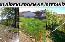 Bu direklerden ne istediniz!