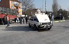 Bu kavşakta sürekli kaza oluyor