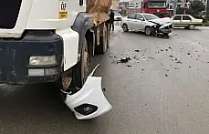 Çatmaca kavşağında çarpışma