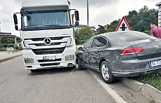 Çevre yolunda kaza!