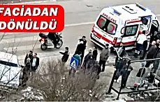 Ehliyetsiz Alkollü Sürücü Kaldırıma Çıktı