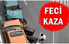 Feci kazada kafa kafaya çarpıştılar