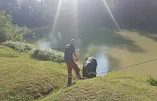 Irmakta manda operasyonu