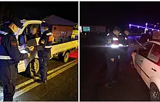 Jandarma trafik Kozcağız'da uygulama yaptı