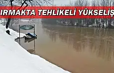 Karlar eriyor, ırmak yükseliyor