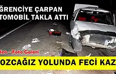 Kız Öğrenciye Otomobil Çarptı 