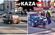 Köpeğe çarpmamak için durdu, kaza oldu