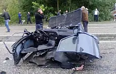 Korkunç kaza, 2 ölü