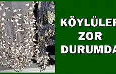 Köyleri istila ettiler
