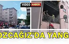 Kozcağız'da korkutan yangın
