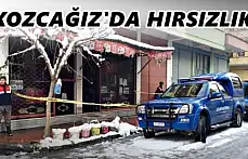 Kozcağız'da markette hırsızlık