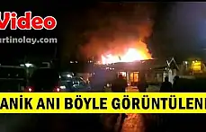 Kozcağız'da Yangın Paniği 