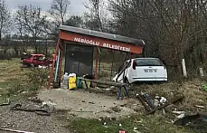 Kozcağız Nebioğlu yolunda feci kaza