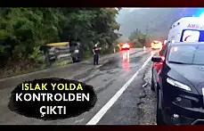 Kumluca yolunda kaza, 1 yaralı