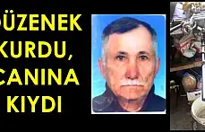 Kurduğu düzenekle intihar etti