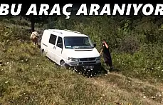 Minibüsle hayvan hırsızlığı yapanlar aranıyor