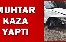 Muhtar kaza yaptı