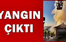 O köyde dumanlar yükseldi