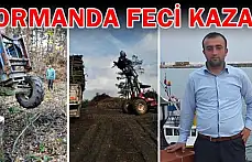 Ormanda feci kaza, 1 ölü