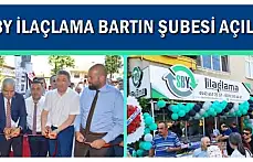 SBY İlaçlama Bartın şubesi törenle açıldı