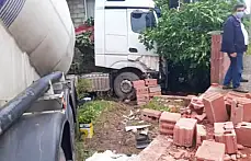 Silobas evin bahçesine girdi