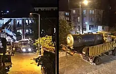 Su tankeri kontrolden çıktı