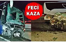 Ters yöne girdi, otobüsle çarpıştı