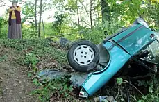 TIR ile otomobil çarpıştı:1 ölü