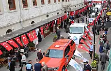 Yeni alınan araçlar tanıtıldı