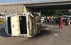 Yeni kampüs kavşağında feci kaza