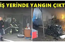 Yılın ilk yangını orada çıktı