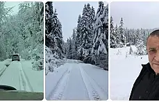 Yüksek kesimlerde kar keyfi