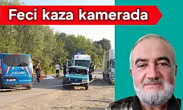 Ölümlü kaza kamerada