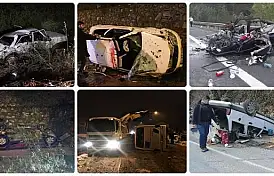 Bartın'da bir yılda 19 kişi kazalarda öldü