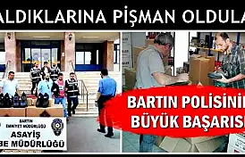 Bartın'dan çaldılar, İstanbul'da yakalandılar