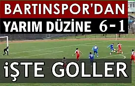 Bartınspor 6 attı, liderlik koltuğuna oturdu