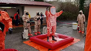 AFAD'dan kimyasal alarm tatbikatı