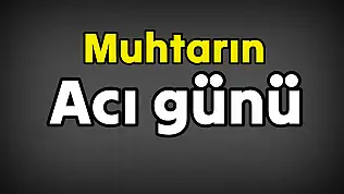 Akduman eşini kaybetti