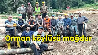 Kumluca'da orman köylüsü mağdur
