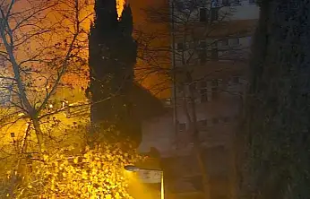 Ağdacı kampüsünde yangın paniği