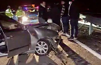 Amasra yolunda kaza, yaralılar var