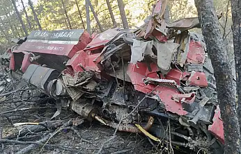 Arazöz şarampole yuvarlandı