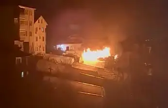 Balamba'da korkutan yangın