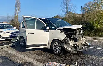 Bartın Çaycuma yolunda kaza