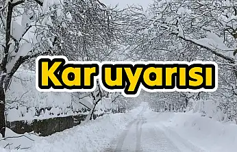 Bartın için uyarı geldi