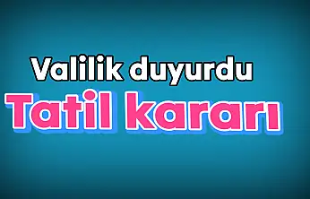 Beklenen tatil açıklaması geldi