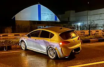 Çatmaca terminal yolunda kaza